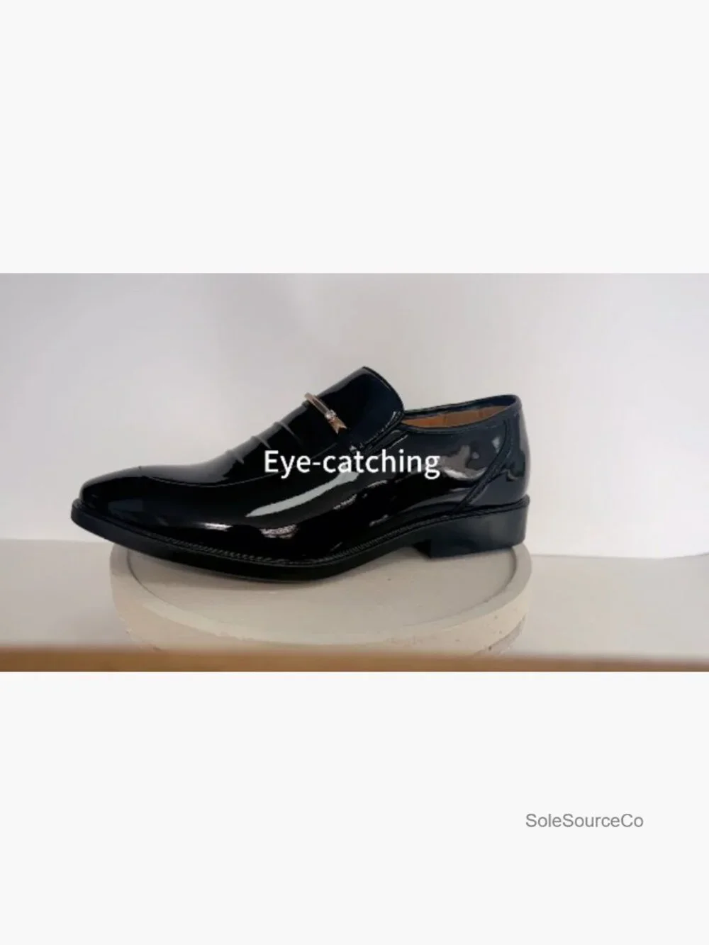 Men's Patent Leather Oxford Dress Shoes Tuxedo Derby Wedding Formal